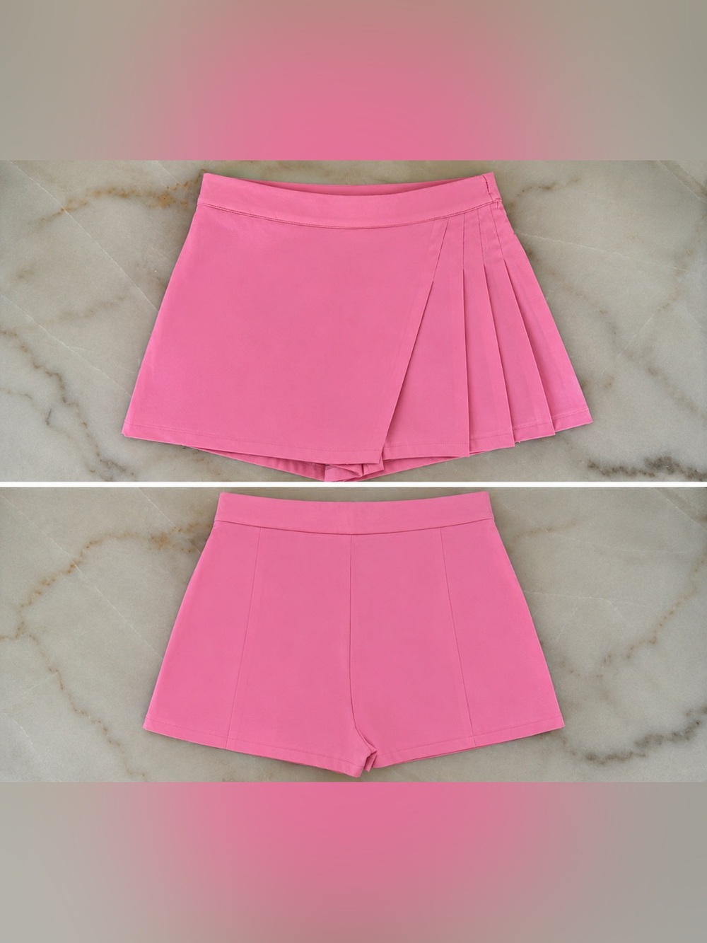 HYFVE Pink Pleated Skort
